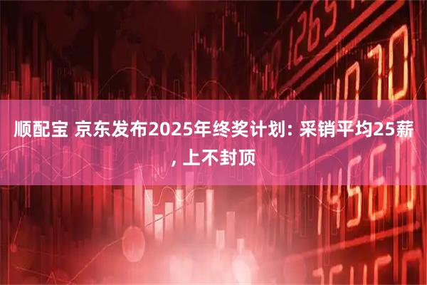 顺配宝 京东发布2025年终奖计划: 采销平均25薪, 上不封顶
