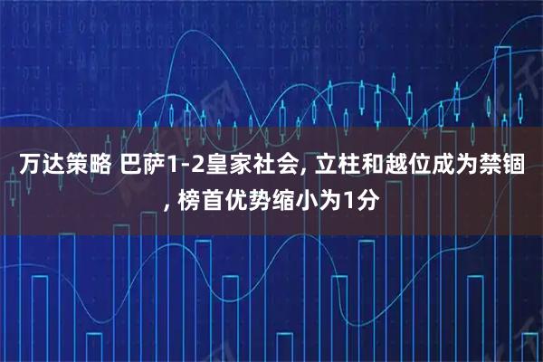 万达策略 巴萨1-2皇家社会, 立柱和越位成为禁锢, 榜首优势缩小为1分